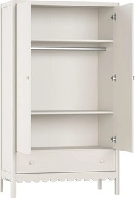 Armadio per bambini beige 110x190x55 cm Swingo – Vipack