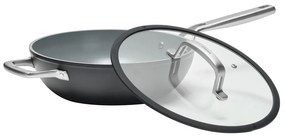 Padella wok con coperchio/con superficie in ceramica ø 28 cm Meda 3.0 – FABINI