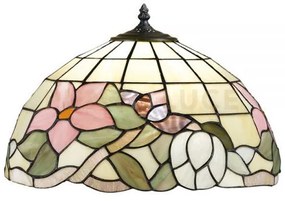 Tulipano solo paralume in vetro tiffany d.40cm