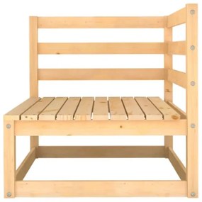 Set Divani da Giardino 7 pz con Cuscini Legno Massello di Pino