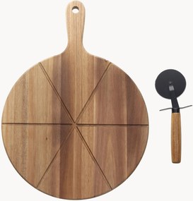 Set tagliere in bambù con tagliapizza Starbamboo 2 pz