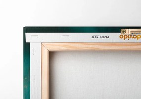 Stampa su tela – Tramonto astratto con un tocco di lusso