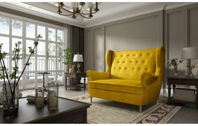 Divano giallo 150 cm Aros – ELTAP