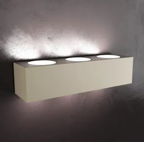 Area applique 6 luci biemissione sabbia 1127-a6-sa