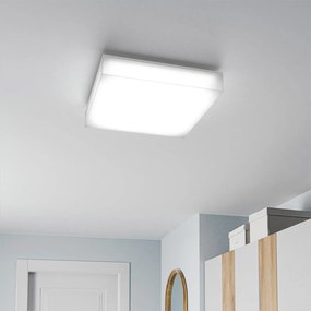 Plafoniera LED Regolabile 18W 24W 30W Quadrata CCT IP54 33x33 cm