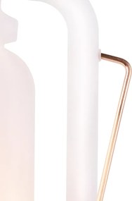 Lampada da tavolo ricaricabile 30 cm IP44 bianca - STORM Small
