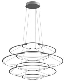 Nemo Lighting - Drop 7 Lampada a Sospensione Satin Silver Nemo Lighting