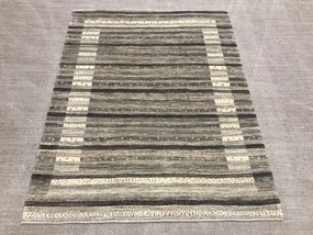 Loribaft Tappeto 190 x 150 Marrone (Iran) Annodato A Mano