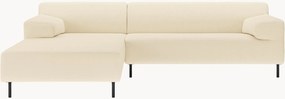 Divano angolare bianco perla/nero freistil180