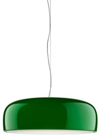 Flos Smithfield Suspension Lampada 60 cm a Sospensione e luce diretta in alluminio verde