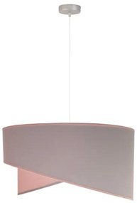 Duolla - Lampadario a sospensione con filo CELLO 1xE27/40W/230V diametro 45 cm rosa