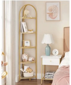 Libreria GLASY dorata