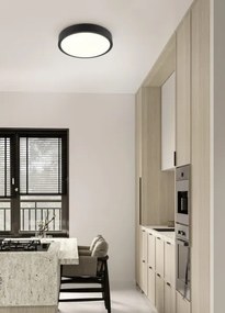 Trio - Plafoniera dimmerabile LED ISEO LED/24W/230V 3000K Ø 40 cm nero