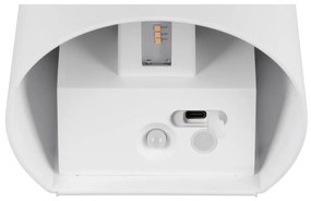 Illuminazione esterna LED con ricarica USB con sensore di movimento da parete (altezza totale 10 cm) Genie – Trio