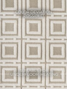 Passatoia color crema 80x240 cm Perles Howlite – Elle Decoration