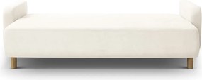 Divano color crema allungabile con contenitore 231 cm Elen – Micadoni