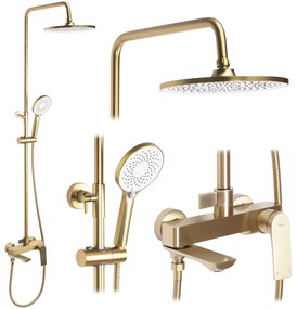 Set doccia REA AVALON GOLD BRUSH