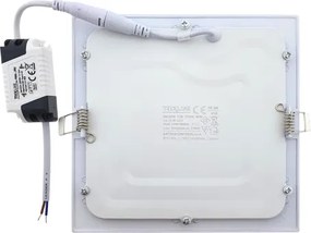 Lampada LED da incasso SQUARE LED/12W/230V 2700K