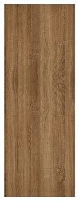 Pannello per porta d'ingresso Bambù rivestito noce L 95 x H 215 cm, Sp 0.6 mm