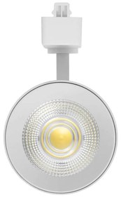 Faro LED 40W Monofase CRI92 CCT Bianco Variabile 38° Bridgelux LED Colore Bianco Variabile CCT