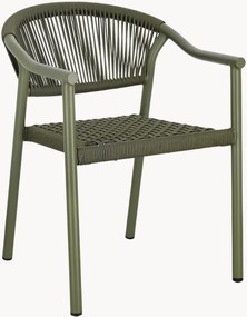 Set di 4 sedie da giardino con braccioli Canarias