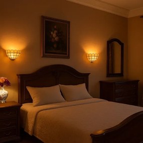 Brilagi - Applique da parete in stile Tiffany DORAN 1xE14/40W/230V