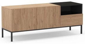 Mobile TV color legno naturale 140x55 cm Cailin - Marckeric