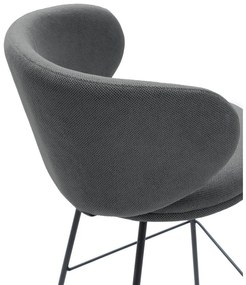 Set di sbagelli da bar in grigio scuro 2 pz (altezza della seduta 65 cm) Rush – Marckeric