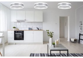 Plafoniera LED dimmerabile SMART CORAL GOLD LED/24W/230V bianco/argento+ tc