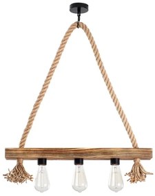 Lampadario su filo EREBOS 3xE27/40W/230V