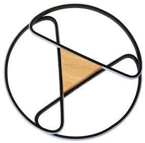 Plafoniera LED dimmerabile LED/75W/230V 3000-6500K marrone/nero + +TC