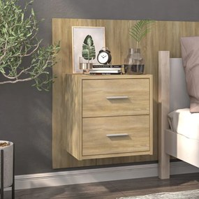 Comodino A Parete Rovere Sonoma /