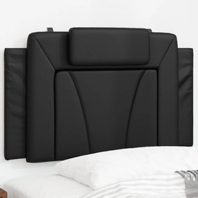Cuscino Testiera Nero 90 Cm İn Similpelle /