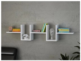 Mensola da parete ALONZA 20x130 cm bianca