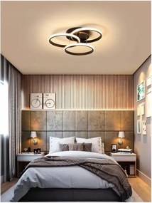 Plafoniera LED 38W 230V nera