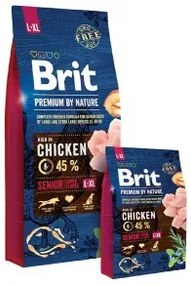 Io penso Brit Premium by Nature Senior L+XL Anziano Mela Pollo Mais 20-40 Kg 15 kg