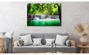 Quadro Kanjanaburi Waterfall (1 Part) Wide