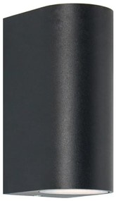 Zuma Line SJ20210-2W- Applique da esterno HARMONIA 2xGU10/35W/230V IP44 nero