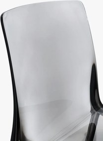 Sedia da esterno grigia in plastica Adele – Bizzotto