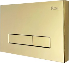 Pulsante per supporto set da incasso WC H  Gold