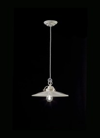 1-light suspension lamp B&amp;amp;W collection C099 white Ferroluce