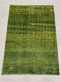 Gashguli Tappeto 150 x 100 Verde (Iran) Annodato A Mano