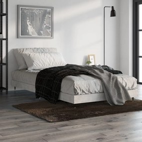 Giroletto grigio cemento 90x200 cm in legno multistrato