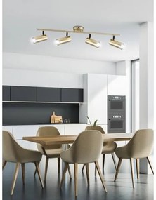 Faretto COLLY 4xGU10/15W/230V oro