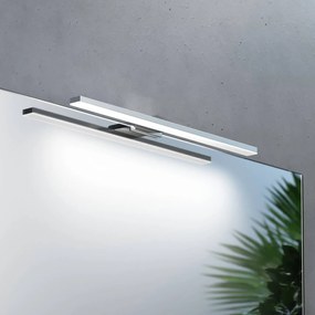 MCJ Luce per specchio a LED Triga IP44, cromo, 40cm, 4.000K