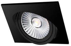Lampada LED da incasso LED/6W/230V 4000K 8,5x8,5 cm nero