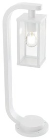 Lampione da giardino, Aurea H 60 cm, bianco, IP54