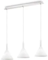 Lampada sospensione Cocktail SP3 Bianco - L820xH510-1250xP200mm