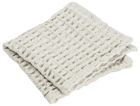 Set di 2 asciugamani in cotone beige chiaro Moonbeam, 30 x 30 cm - Blomus