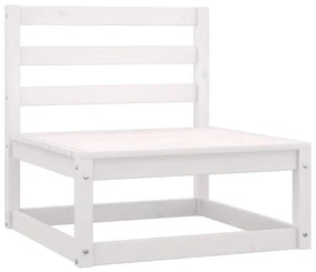 Set divani da giardino 10 pz con cuscini legno massello di pino
